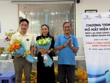 MỔ MẮT MIỄN PHÍ CHO 200 BỆNH NHÂN NGHÈO TẠI TP.HCM